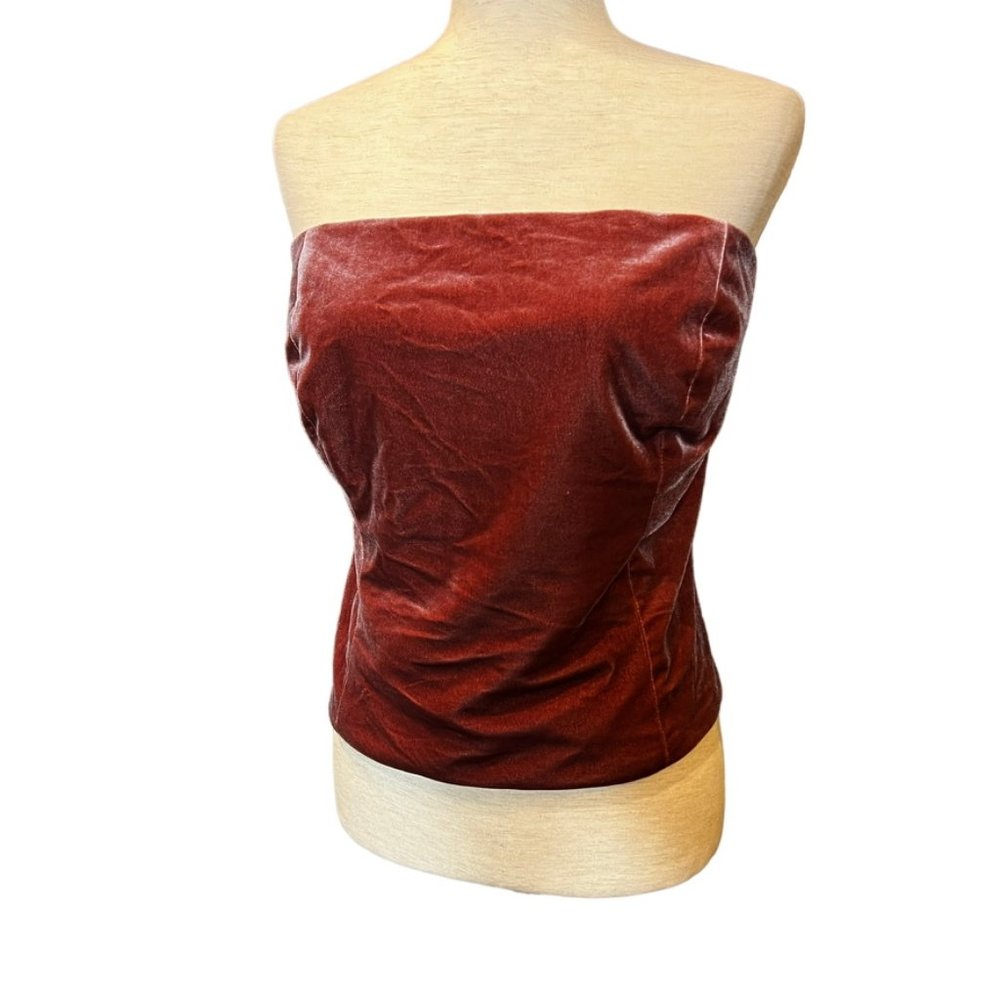 REVELRY velvety strapless Micah top Size 2XL NWT